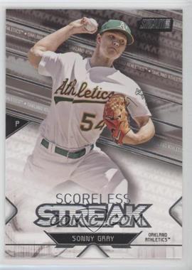 2017 Topps Stadium Club - Scoreless Streak #SS-SG - Sonny Gray