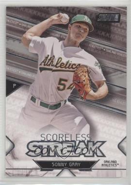 2017 Topps Stadium Club - Scoreless Streak #SS-SG - Sonny Gray