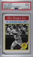 1976 All-Time All-Stars Design - Mike Trout [PSA 9 MINT] #/1,029