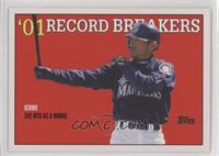 1988 Topps Baseball Record Breakers Design - Ichiro Suzuki #/1,166