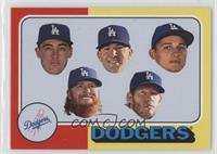 1975 Topps Baseball Design - Los Angeles Dodgers Team #/564