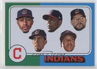 1975 Topps Baseball Design - Cleveland Indians Team #/564