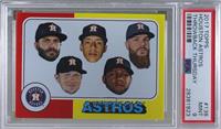 1975 Topps Baseball Design - Houston Astros Team [PSA 9 MINT] #/564