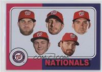 1975 Topps Baseball Design - Washington Nationals Team #/564