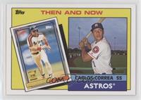1985 Topps Father and Son Design - Jeff Bagwell, Carlos Correa #/478