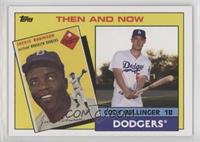 1985 Topps Father and Son Design - Jackie Robinson, Cody Bellinger #/478