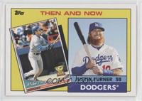 1985 Topps Father and Son Design - Mike Piazza, Justin Turner #/478