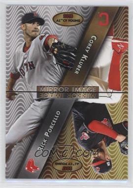 2017 Topps Throwback Thursday #TBT - Online Exclusive [Base] #176 - 1997-98 Bowman's Best Mirror Image - Rick Porcello, Corey Kluber /453