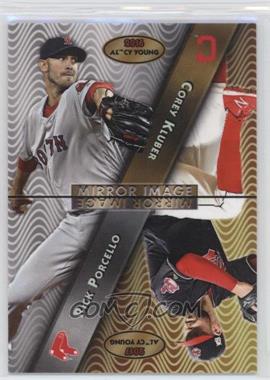 2017 Topps Throwback Thursday #TBT - Online Exclusive [Base] #176 - 1997-98 Bowman's Best Mirror Image - Rick Porcello, Corey Kluber /453