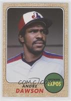 1968 Topps Baseball Design - Andre Dawson #/475