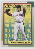 1990 Topps Design - Jon Lester #/289