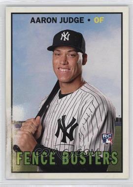2017 Topps Throwback Thursday #TBT - Online Exclusive [Base] #86 - 1967 Fence Busters Design - Aaron Judge /2245