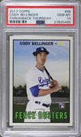 1967 Fence Busters Design - Cody Bellinger [PSA 10 GEM MT] #/2,2…