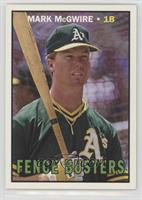 1967 Fence Busters Design - Mark McGwire #/2,245