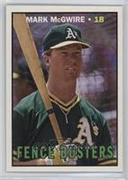 1967 Fence Busters Design - Mark McGwire #/2,245