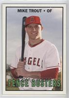 1967 Fence Busters Design - Mike Trout #/2,245