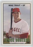 1967 Fence Busters Design - Mike Trout #/2,245