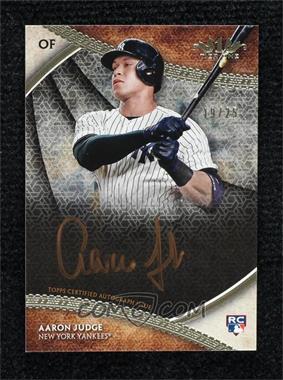 2017 Topps Tier One - Break Out Autographs - Copper Ink #BOA-AJD - Aaron Judge /25