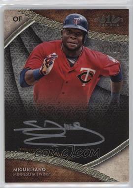2017 Topps Tier One - Break Out Autographs - Silver Ink #BOA-MSA - Miguel Sano /10