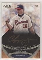 Chipper Jones #/25