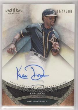 2017 Topps Tier One - Prime Performers Autographs #PPA-KDA - Khris Davis /300