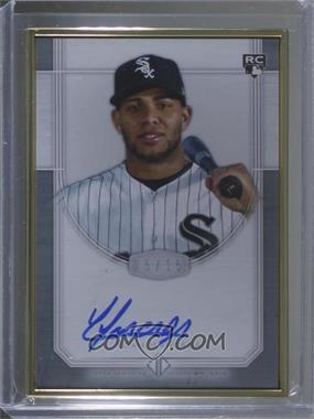 2017 Topps Transcendent - Transcendent Collection Autographs - Silver #TCA-YM.1 - Yoan Moncada /15