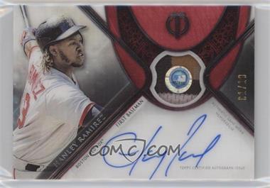 2017 Topps Tribute - Autograph Patches - Red #TAP-HR - Hanley Ramirez /10