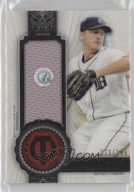 2017 Topps Tribute - Stamp of Approval Relics #SOA-JZ - Jordan Zimmermann /199