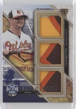 2017 Topps Triple Threads - All Star Patches #ASP-ZB - Zach Britton /9