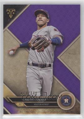 2017 Topps Triple Threads - [Base] - Amethyst #14 - Carlos Correa /340