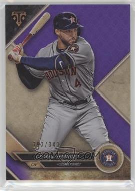 2017 Topps Triple Threads - [Base] - Amethyst #91 - George Springer /340