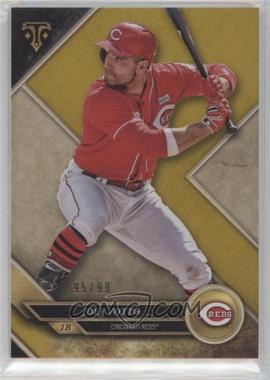 2017 Topps Triple Threads - [Base] - Gold #10 - Joey Votto /99