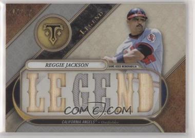 2017 Topps Triple Threads - Relic Legend - Silver #RLC-RJ - Reggie Jackson /27