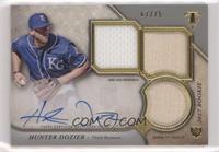 Hunter Dozier #/75