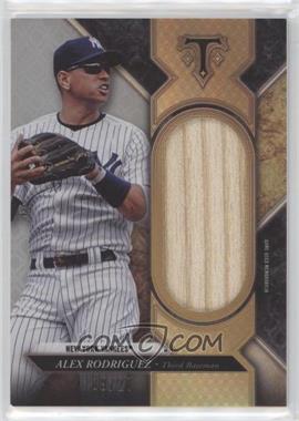 2017 Topps Triple Threads - Single Jumbo Relics - Silver #SJR-ARO - Alex Rodriguez /27