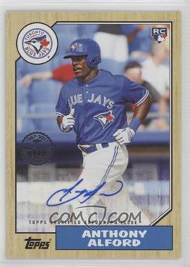 2017 Topps Update Series - 1987 Rookies and Trades Autographs #87A-AA - Anthony Alford