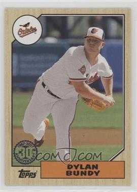 2017 Topps Update Series - 1987 Rookies and Trades #US87-22 - Dylan Bundy