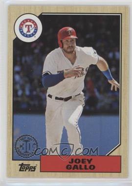 2017 Topps Update Series - 1987 Rookies and Trades #US87-44 - Joey Gallo