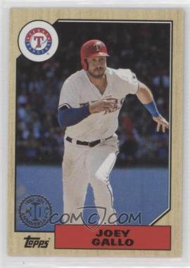 2017 Topps Update Series - 1987 Rookies and Trades #US87-44 - Joey Gallo