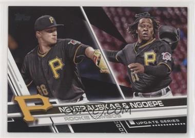 2017 Topps Update Series - [Base] - Black #US102 - Rookie Combos - Dovydas Neverauskas, Gift Ngoepe /66