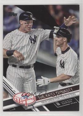 2017 Topps Update Series - [Base] - Black #US148 - THE NEXT DYNASTY (New Crew for the Old Zoo) /66