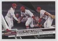 BIRDS IN THE GARDEN (Cardinals Outfielders Share Youth, Pop) #/66