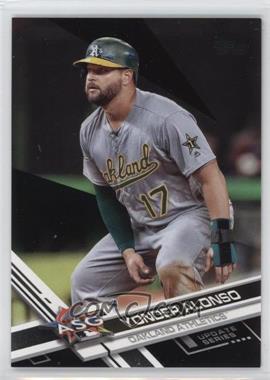 2017 Topps Update Series - [Base] - Black #US245 - All-Star - Yonder Alonso /66