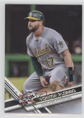 2017 Topps Update Series - [Base] - Father's Day Powder Blue #US245 - All-Star - Yonder Alonso /50