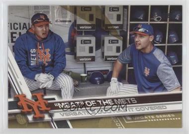 2017 Topps Update Series - [Base] - Gold #US111 - "Meat" of the Mets (Versatile Duo Has it Covered) /2017