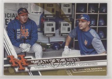 2017 Topps Update Series - [Base] - Gold #US111 - "Meat" of the Mets (Versatile Duo Has it Covered) /2017