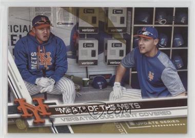 2017 Topps Update Series - [Base] - Gold #US111 - "Meat" of the Mets (Versatile Duo Has it Covered) /2017