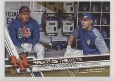 2017 Topps Update Series - [Base] - Gold #US111 - "Meat" of the Mets (Versatile Duo Has it Covered) /2017