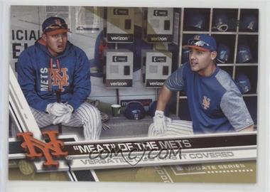 2017 Topps Update Series - [Base] - Gold #US111 - "Meat" of the Mets (Versatile Duo Has it Covered) /2017