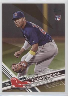 2017 Topps Update Series - [Base] - Gold #US125 - Rookie Debut - Yoan Moncada /2017